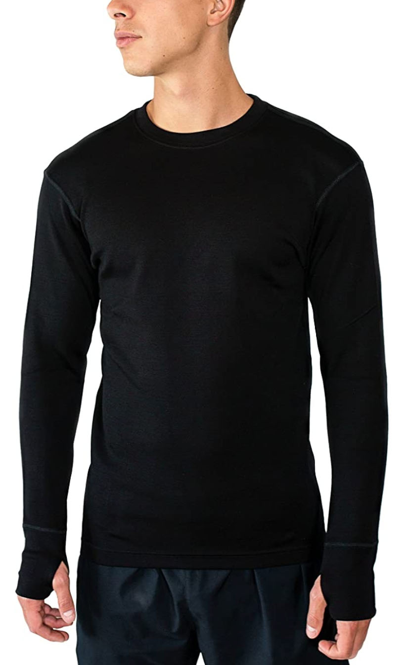 Woolx Glacier Long Sleeve Crew baselayer